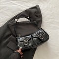 Sac carré simple et décontracté à bandoulière, petit sac de style Commute Mini Bag