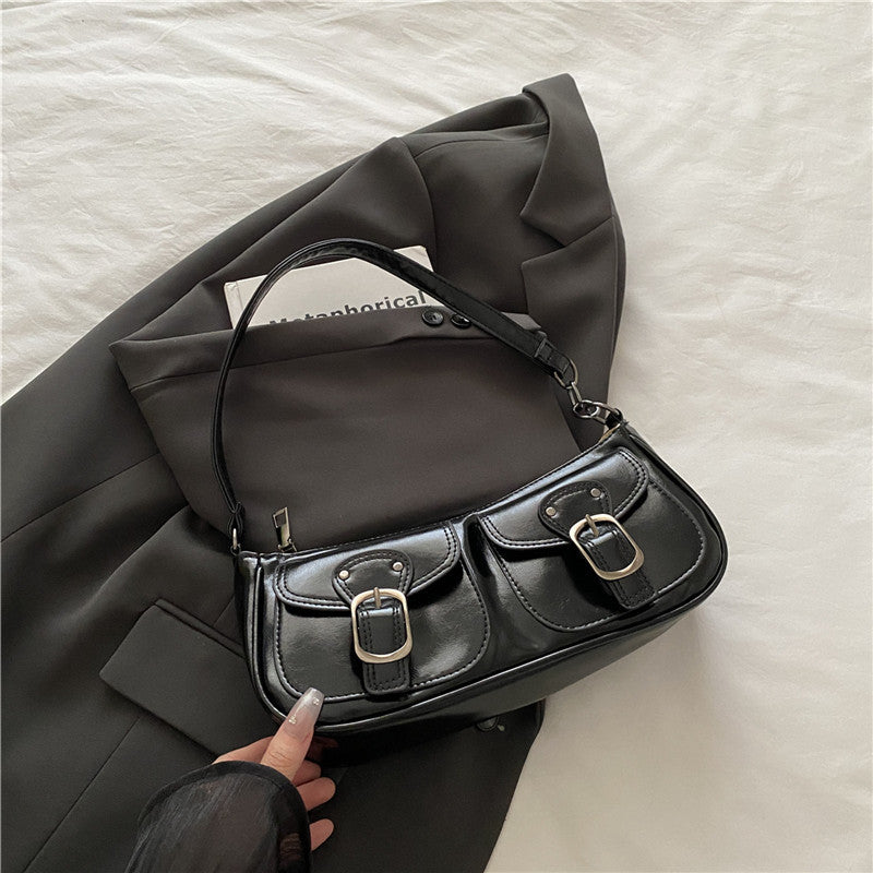 Sac carré simple et décontracté à bandoulière, petit sac de style Commute Mini Bag