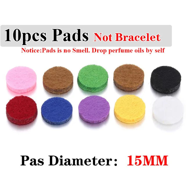 Bracelet de parfum en acier inoxydable