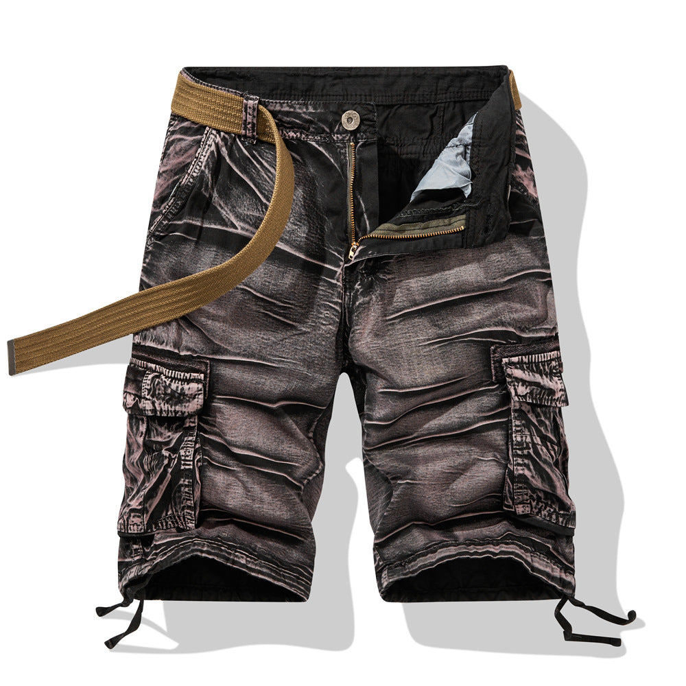 Shorts Cargo d'été pour homme - Coupe Ample, Coton, Multi-poches