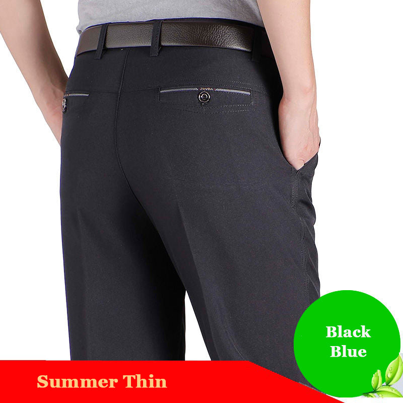 Pantalon de costume décontracté pour jeunes professionnels