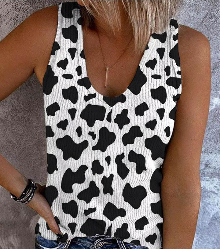 T-shirts sans manches pour femmes imprimés à chaud, les plus vendus en Europe et en Amérique