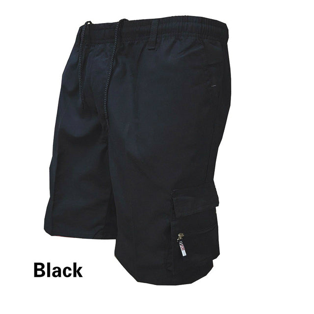 Short cargo ample multi-poches pour homme pour les sports d'été