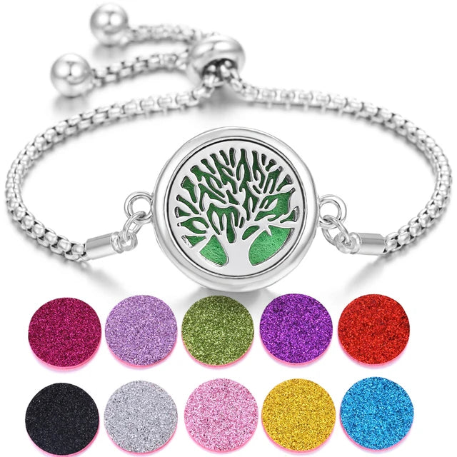 Bracelet de parfum en acier inoxydable