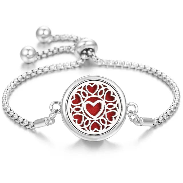 Bracelet de parfum en acier inoxydable