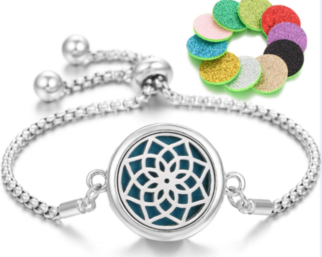 Bracelet de parfum en acier inoxydable