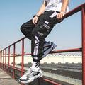 Pantalon cargo ample tendance pour homme avec cordon de serrage