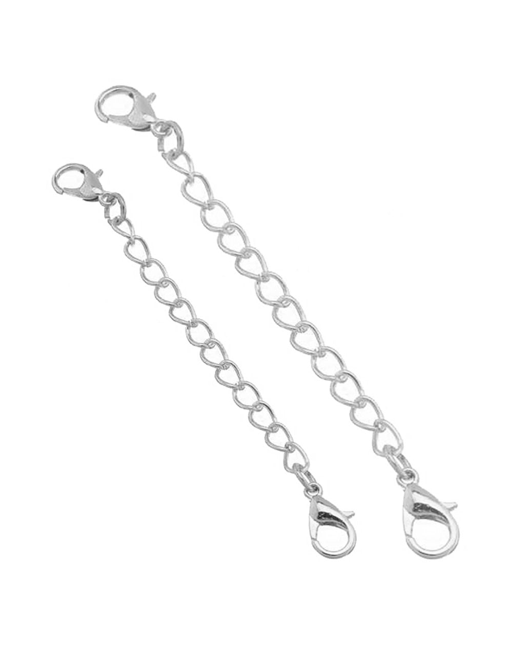 Rallonge de collier en argent sterling – Lot de 2