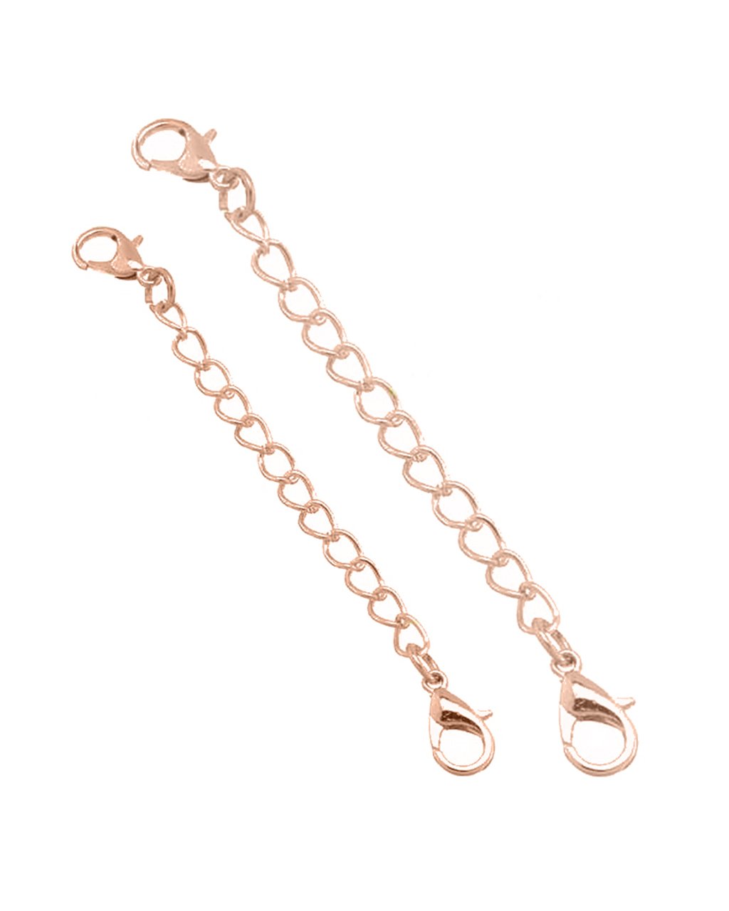 Rallonge de collier en argent sterling – Lot de 2