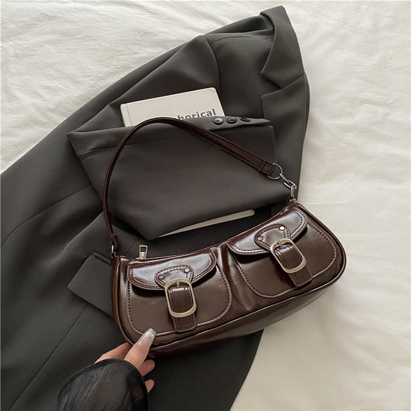 Sac carré simple et décontracté à bandoulière, petit sac de style Commute Mini Bag
