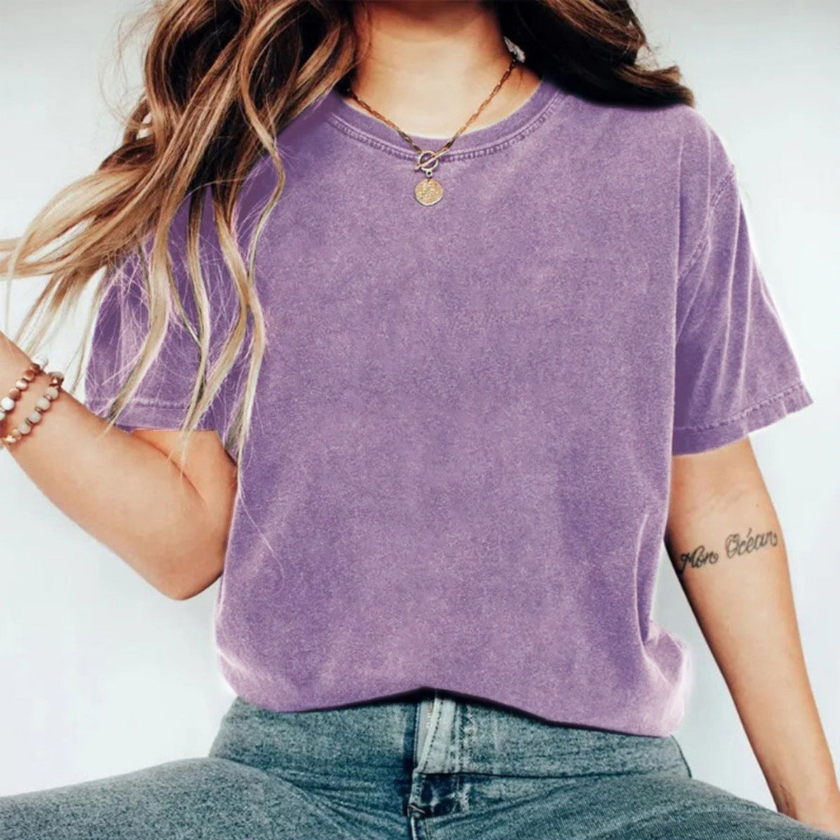Wash and make old T-shirts