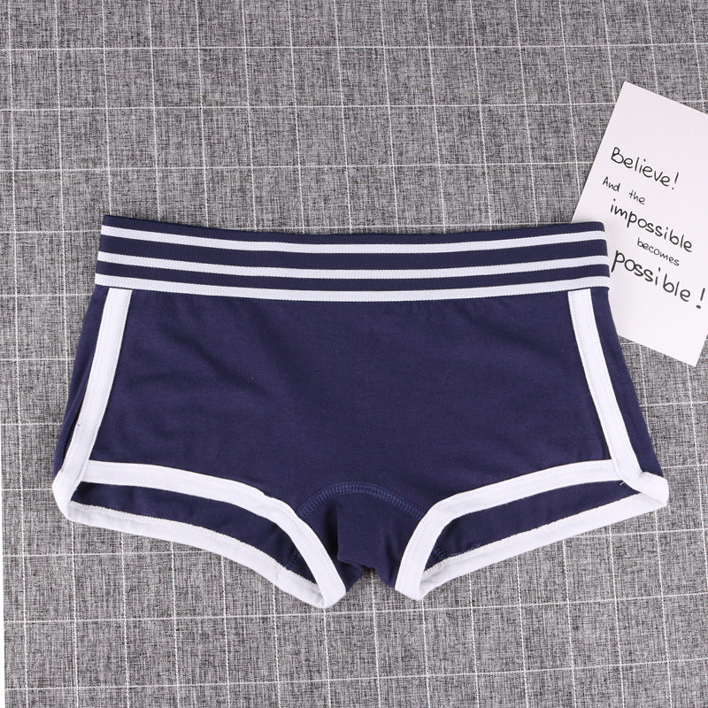 Stylish Women's Cotton Boxer Briefs with Wide Band