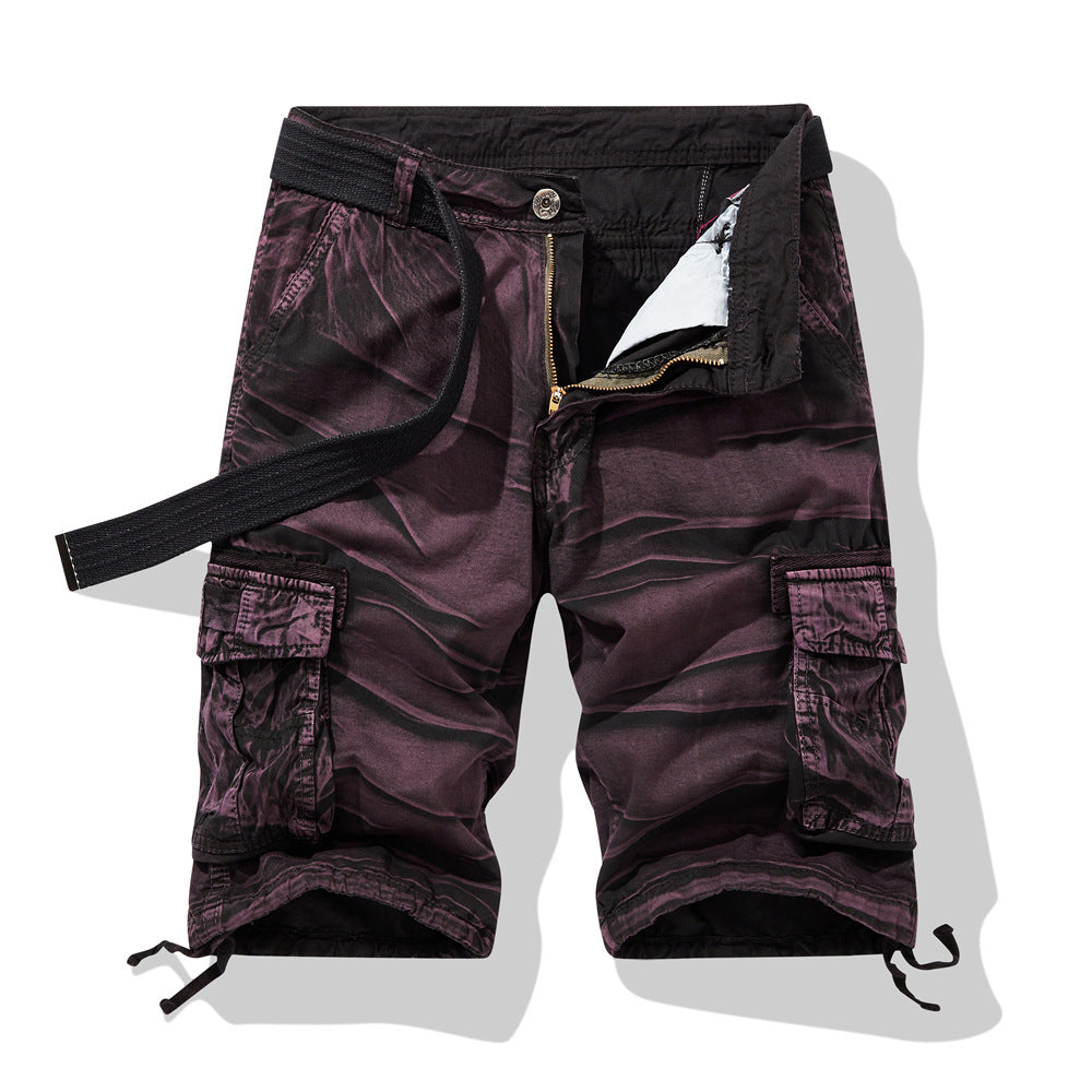Shorts Cargo d'été pour homme - Coupe Ample, Coton, Multi-poches
