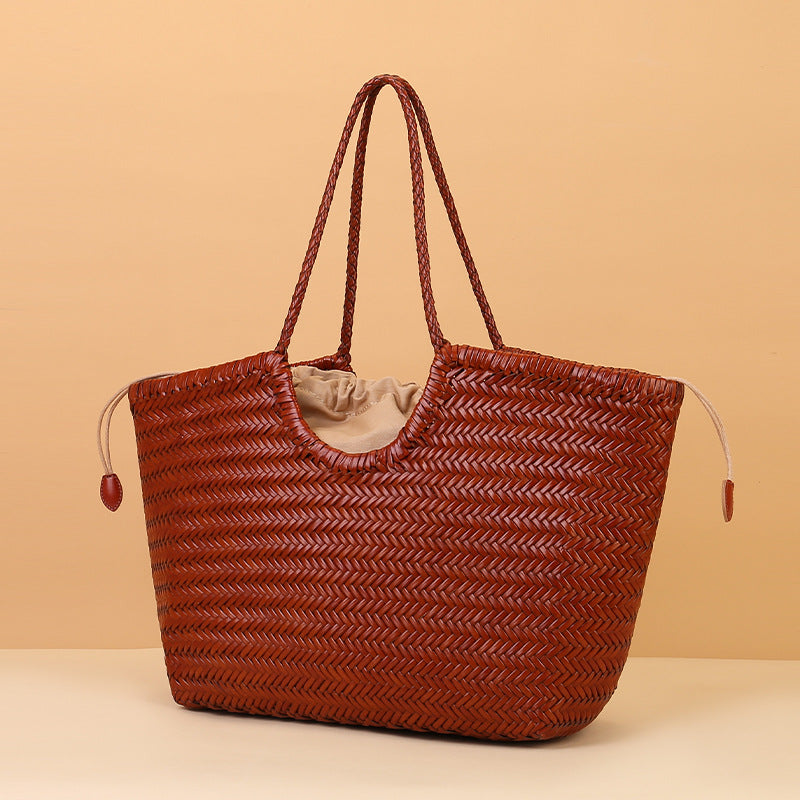 Grand sac tressé pour femme