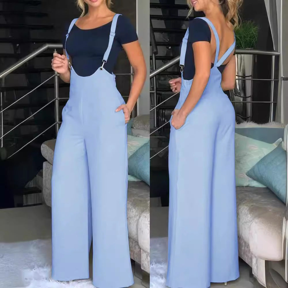 2024 Summer New Women's Overalls - Cross-Border Fashion