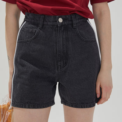 High Waist Summer Loose Denim Shorts for Students