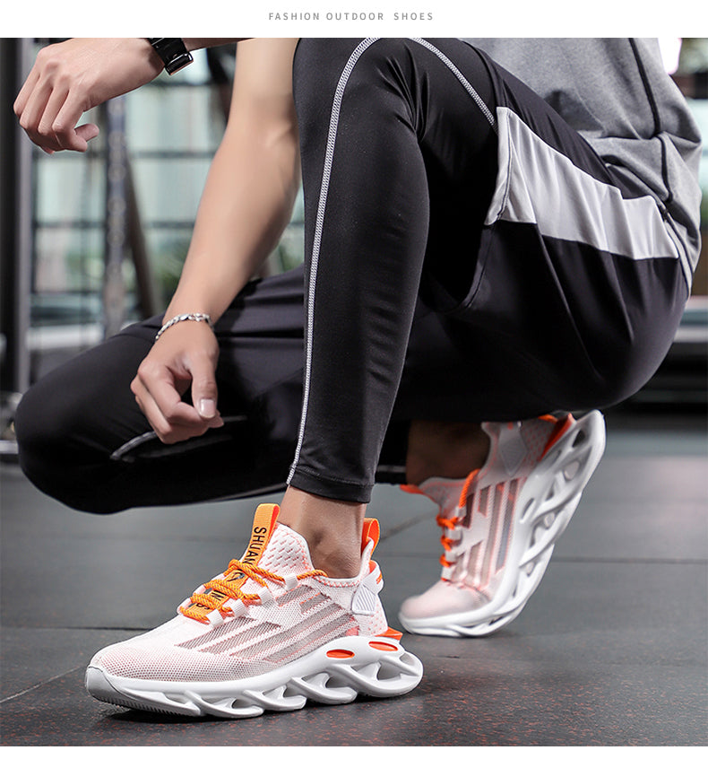 Men's Summer Breathable Knit Casual Sports Shoes