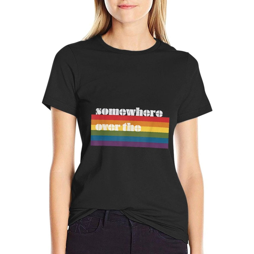 LGBTQ Gift Equality Ally Lesbian Queer Parade Transgender  High-quality Stitching T-Shirt