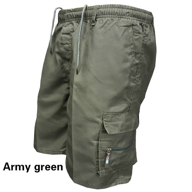 Short cargo ample multi-poches pour homme pour les sports d'été