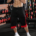 Men's Reflective Breathable Workout Shorts for Fitness