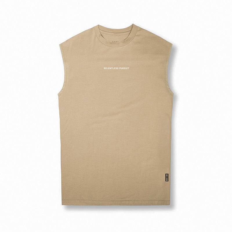 Débardeur homme été imprimé tendance américaine ample grande taille à séchage rapide sans manches T-shirt camisole