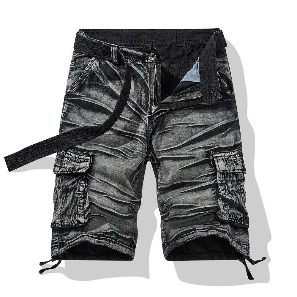 Shorts Cargo d'été pour homme - Coupe Ample, Coton, Multi-poches
