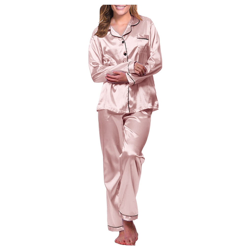 Plus Size : eguiwyn Womens Cotton Pajamas Epic Deals Womens Nightgown Womens Summer Pajamas Online Shopping Products Travel Set Womens Clothing Womens Pajama Sets Workout Stuff for Women Pink XL