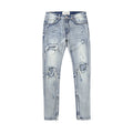Pantalon en jean déchiré