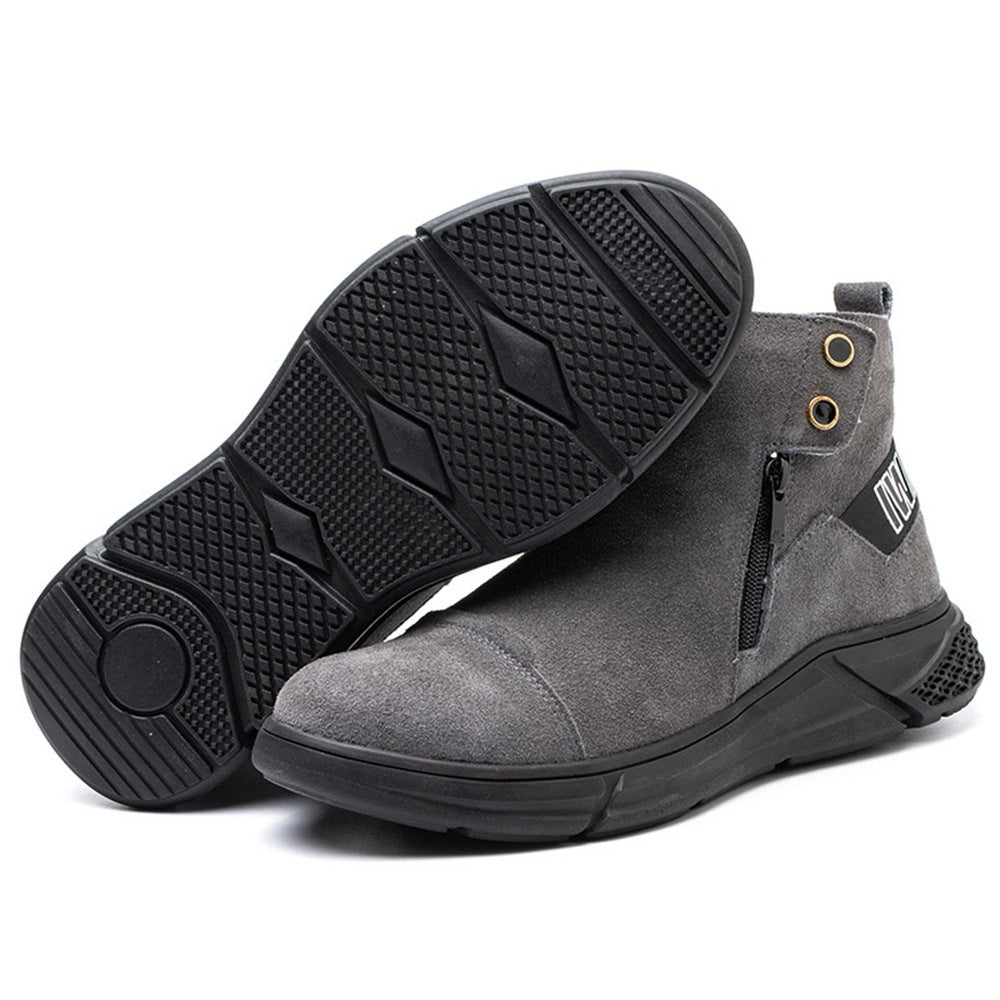Chaussures de sécurité homme respirantes été - Anti-choc et anti-perforation