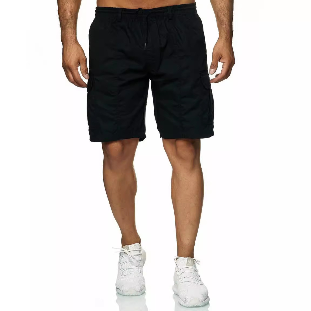 Pantalon salopette multipoches coupe droite pour homme