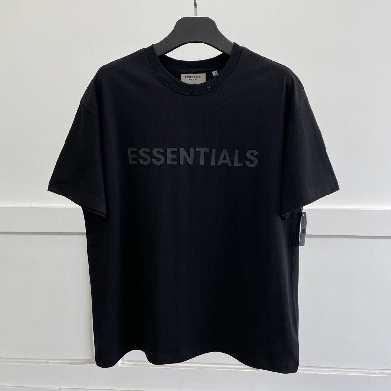 FEAR OF GOD ESSENTIALS Double Thread Chest Letter High Street T-shirt à manches courtes Homme et Femme Mode Signature