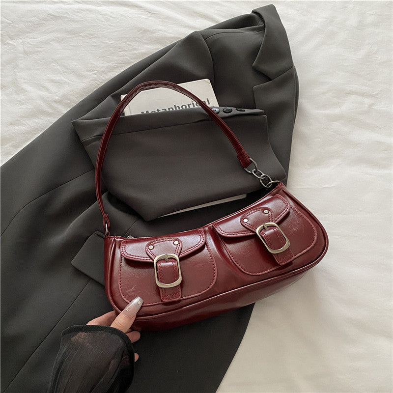 Sac carré simple et décontracté à bandoulière, petit sac de style Commute Mini Bag