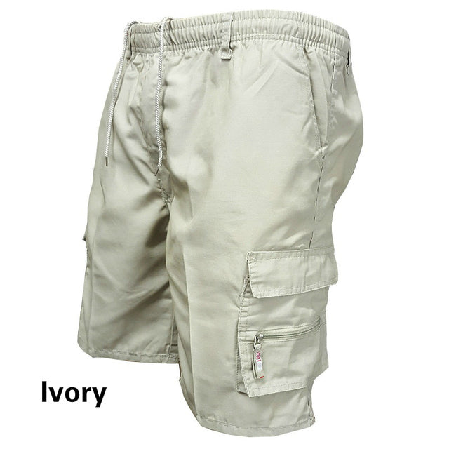 Short cargo ample multi-poches pour homme pour les sports d'été
