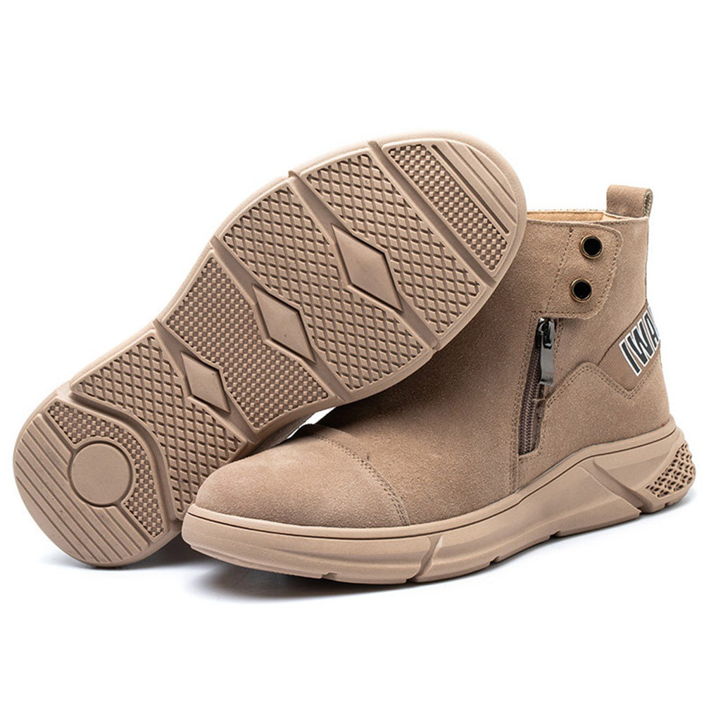 Chaussures de sécurité homme respirantes été - Anti-choc et anti-perforation
