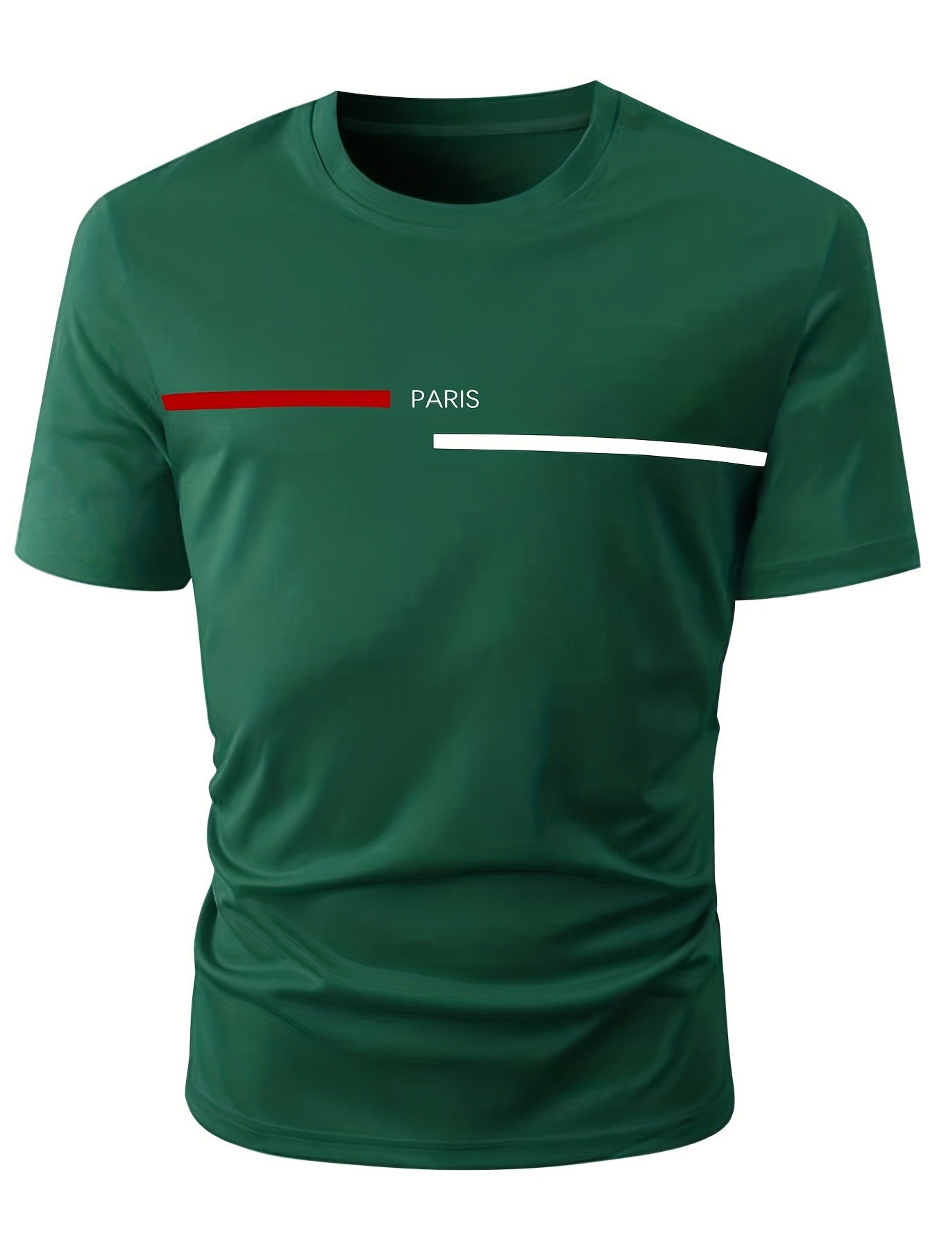 T-shirt homme imprimé 100 % coton coupe ample été