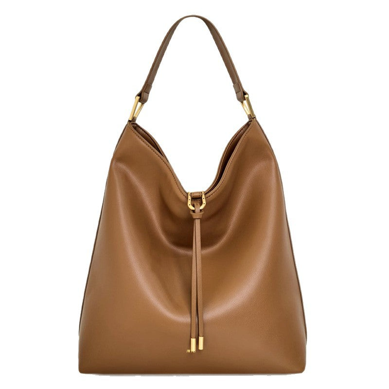 Sac fourre-tout en daim pour femmes, grand sac seau à bandoulière pour les trajets quotidiens