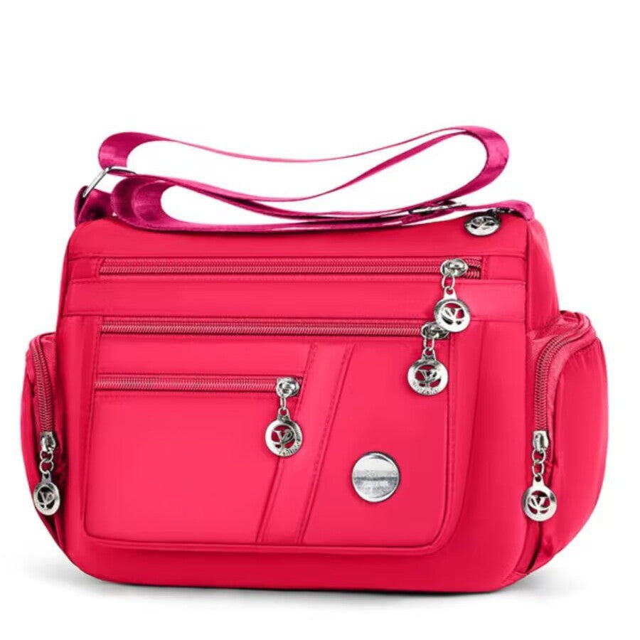 Sac bandoulière multifonction pour femme, léger, grande capacité