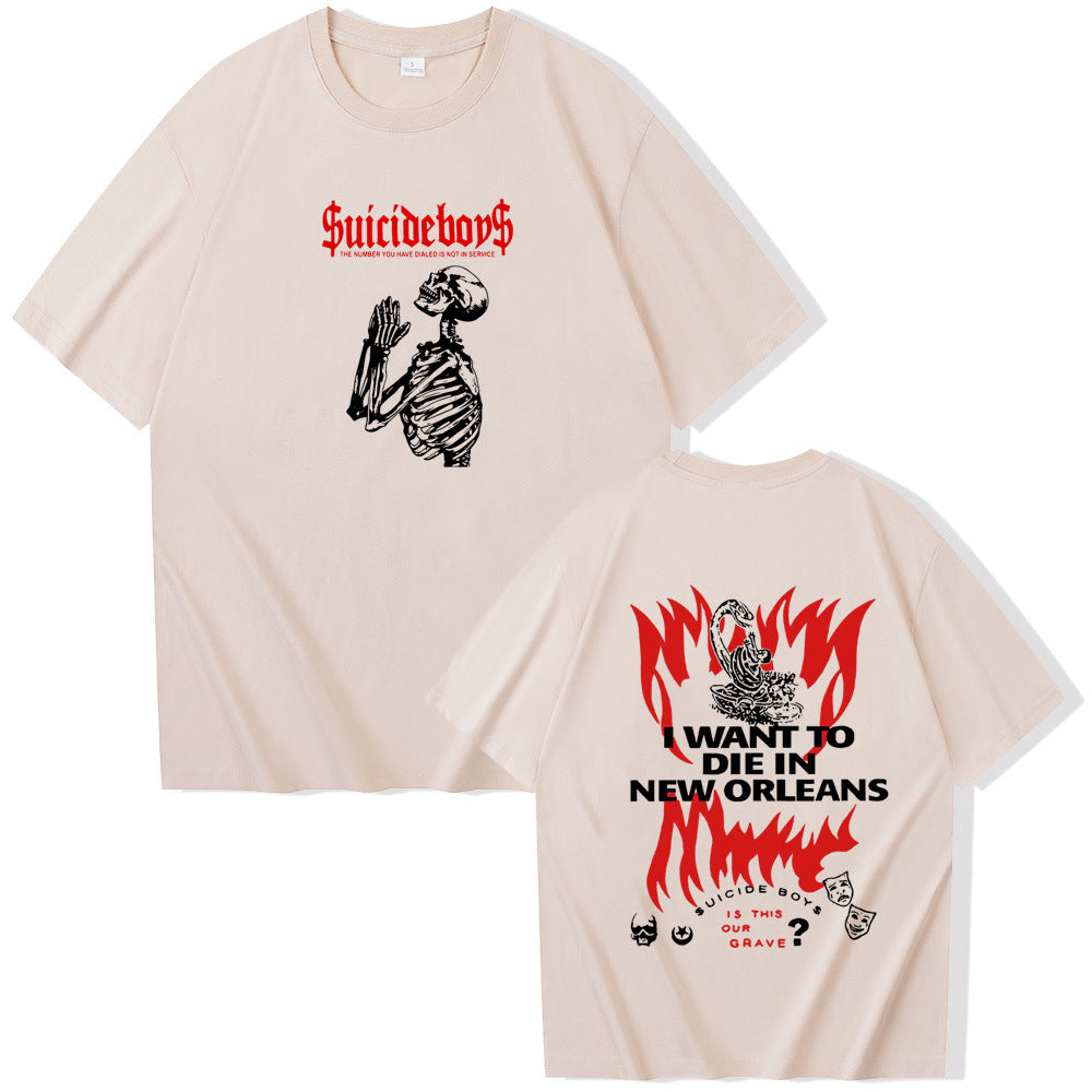 T-shirt Suicide Boys G-59 pour femme à manches courtes