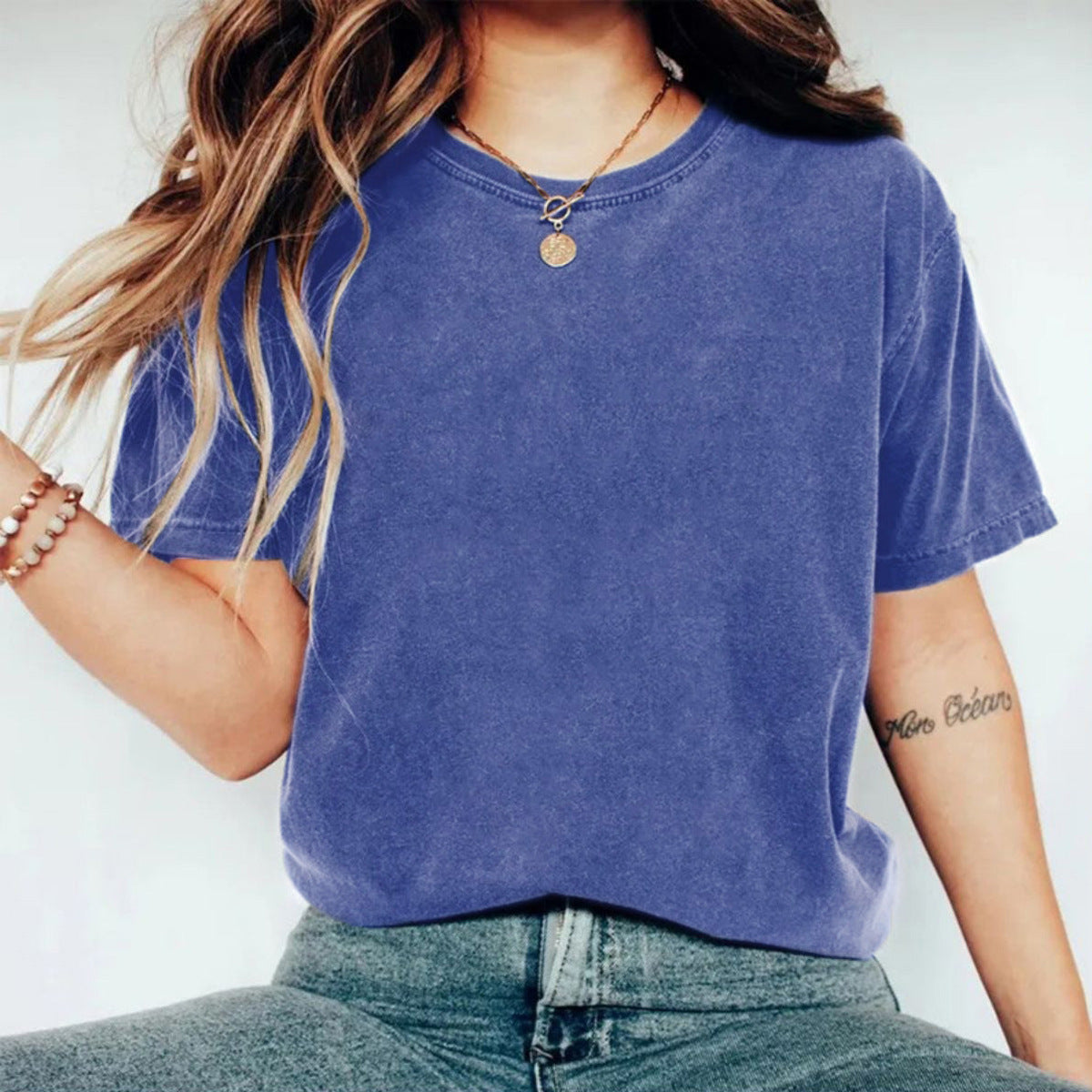 Wash and make old T-shirts
