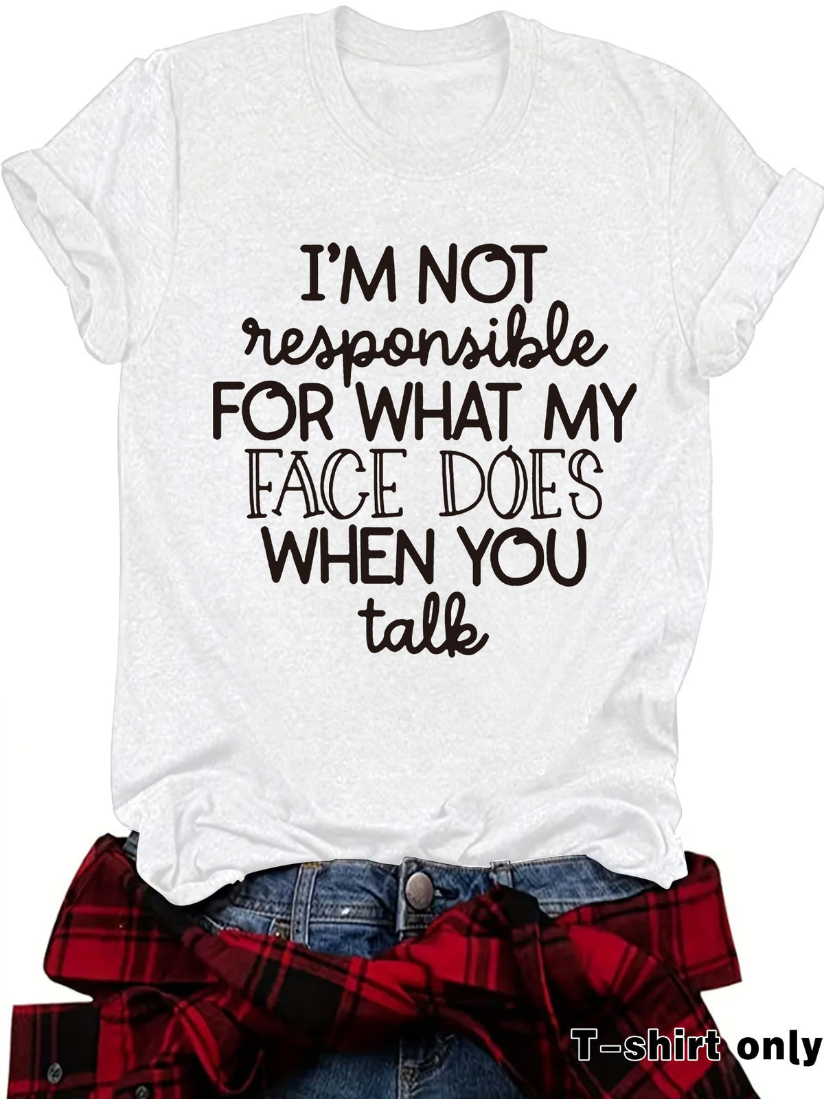 I'm not responsible for short sleeved shirts