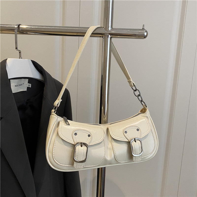 Sac carré simple et décontracté à bandoulière, petit sac de style Commute Mini Bag