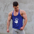 Débardeur de fitness pour hommes, débardeur de sport d'été, débardeur musclé en coton absorbant la transpiration, débardeur gaufré à fines bretelles
