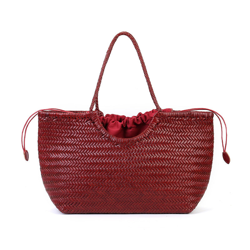 Grand sac tressé pour femme