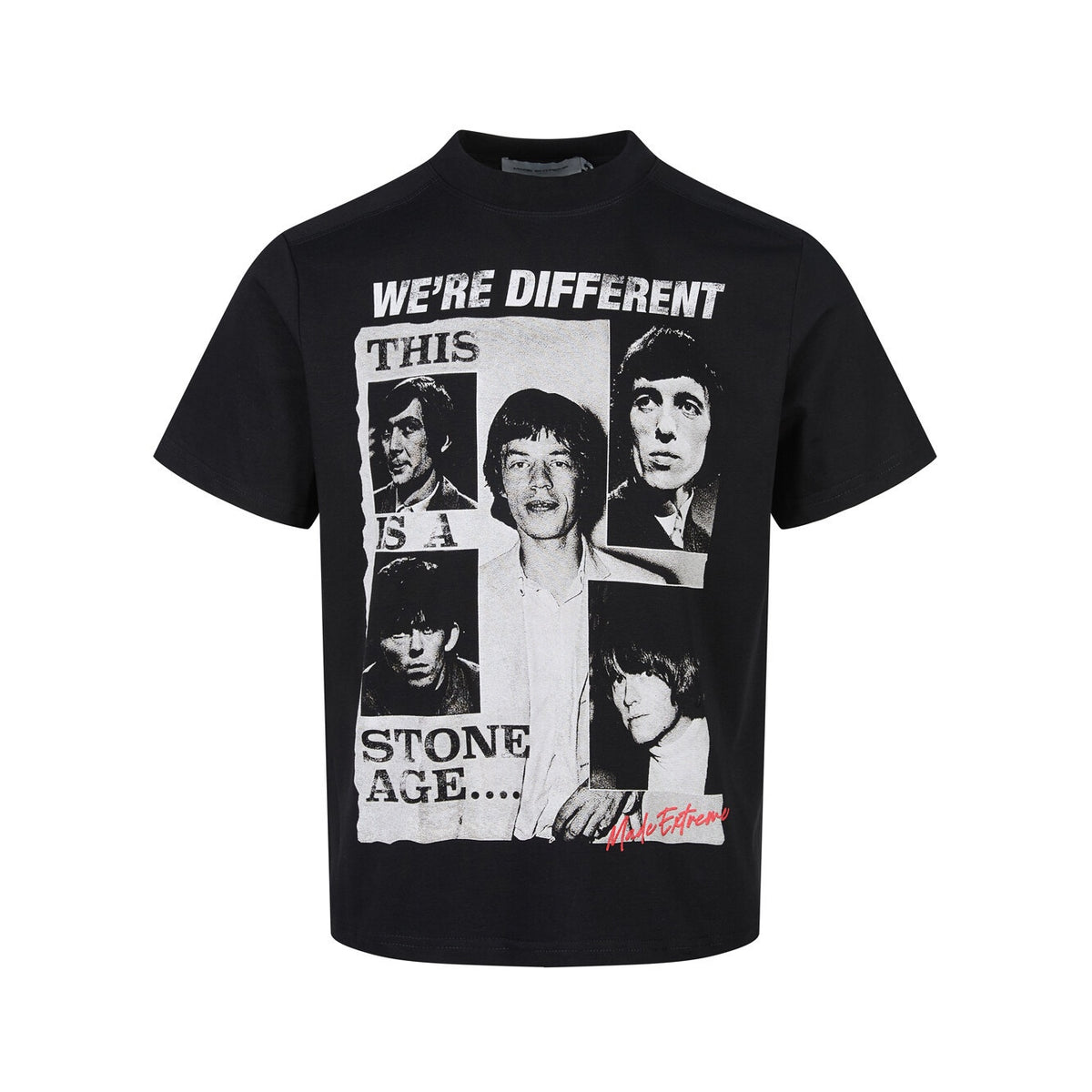 Person printed loose short sleeved men's and women's T-shirts