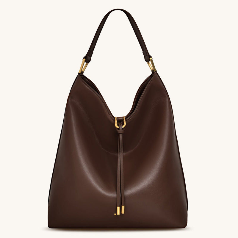 Sac fourre-tout en daim pour femmes, grand sac seau à bandoulière pour les trajets quotidiens