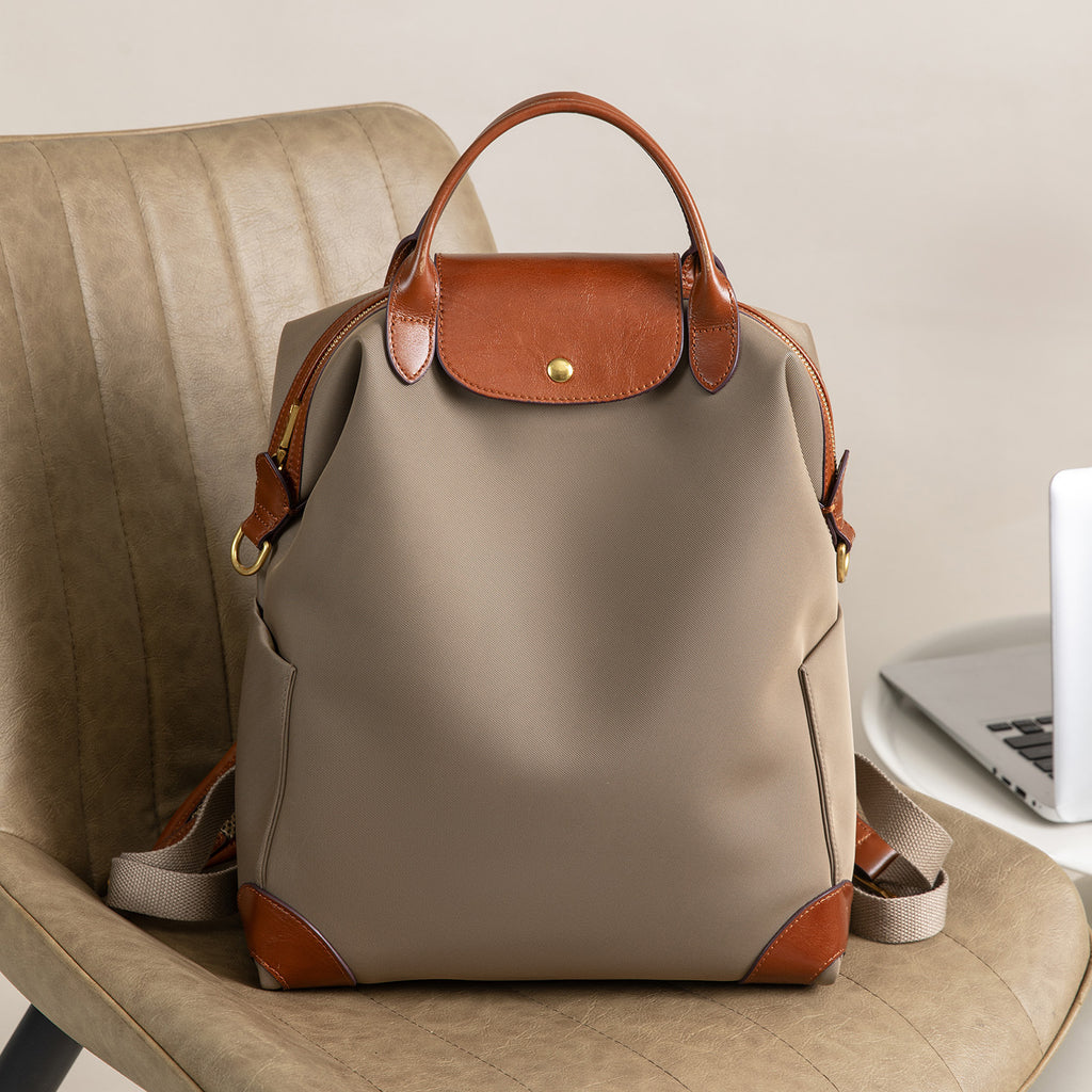 Sac à dos élégant en nylon de haute qualité, grande capacité, léger et durable, idéal pour les voyages d'affaires et les trajets quotidiens