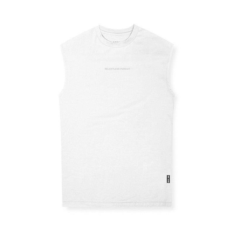 Débardeur homme été imprimé tendance américaine ample grande taille à séchage rapide sans manches T-shirt camisole