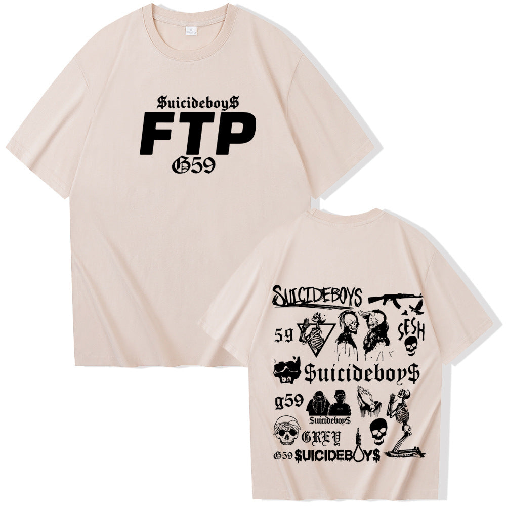 T-shirt Suicide Boys G-59 T-shirt Suicide Boys à manches courtes pour femme