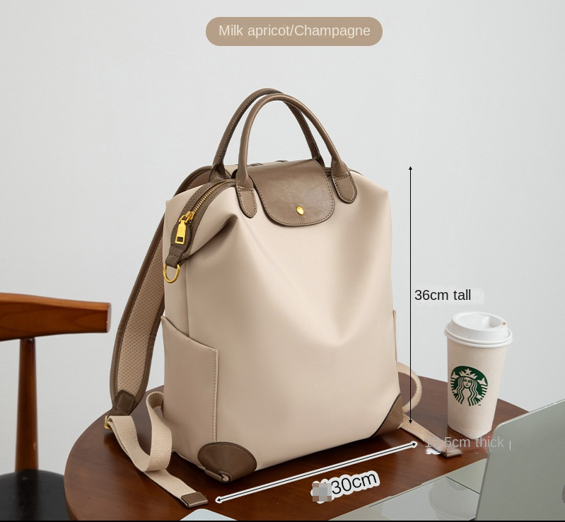 Sac à dos élégant en nylon de haute qualité, grande capacité, léger et durable, idéal pour les voyages d'affaires et les trajets quotidiens