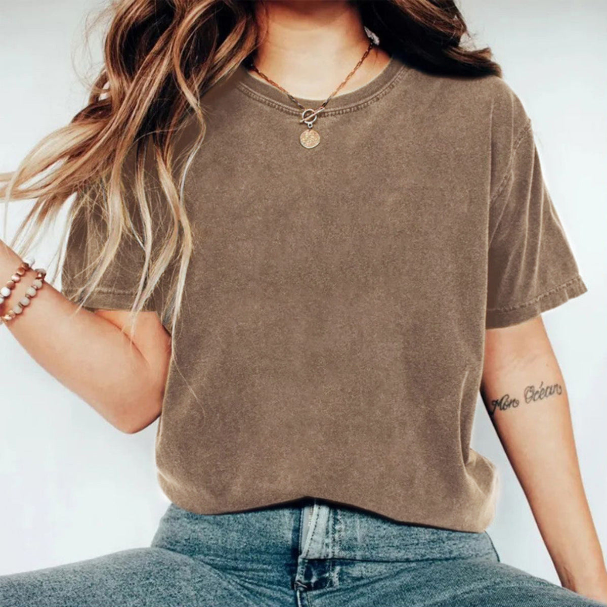 Wash and make old T-shirts